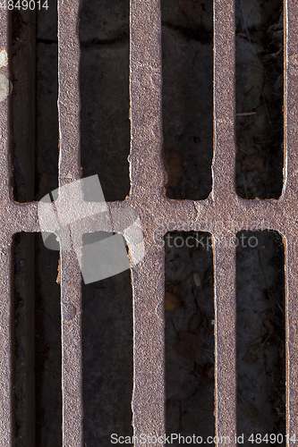 Image of Steel sewer grate