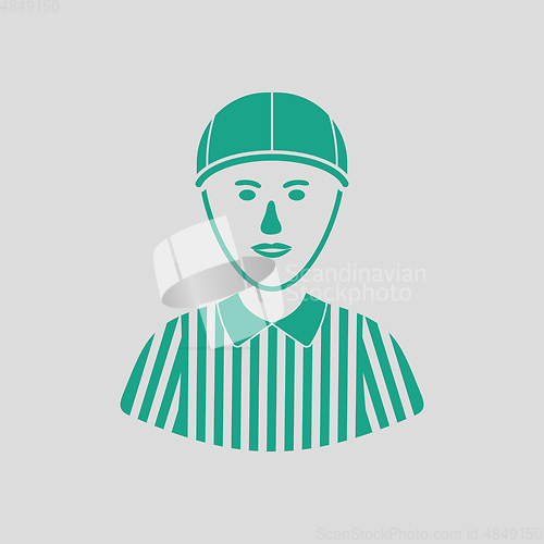 Image of American football referee icon