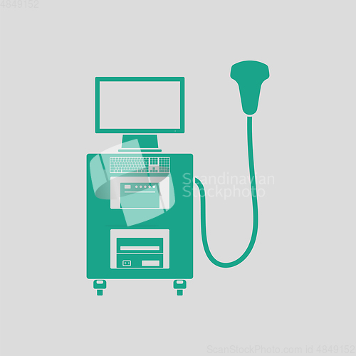 Image of Ultrasound diagnostic machine icon