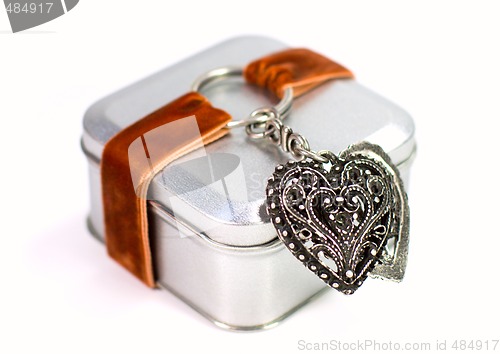 Image of metal gift box