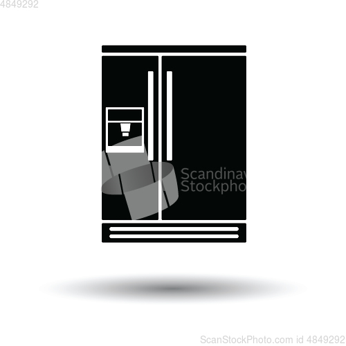 Image of Wide refrigerator icon