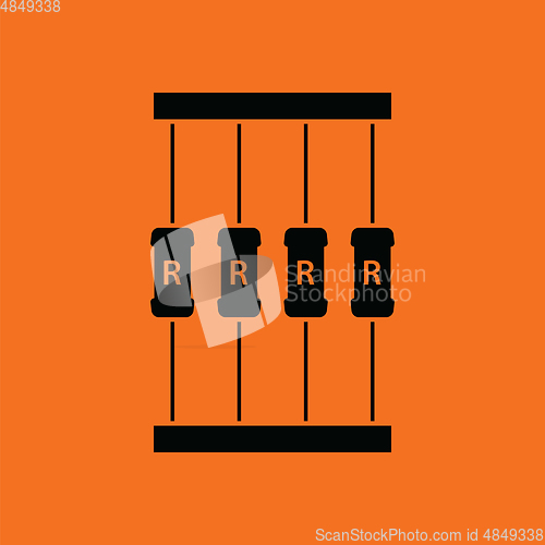 Image of Resistor tape icon