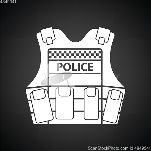 Image of Police vest icon