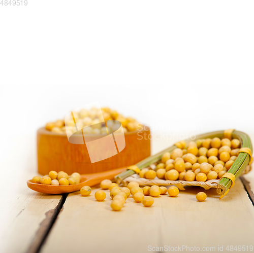 Image of organic soya beans