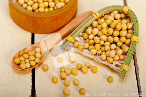 Image of organic soya beans