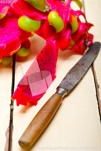 Image of fresh dragon fruit