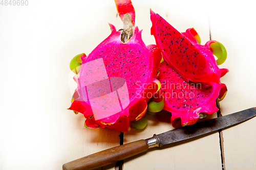 Image of fresh dragon fruit