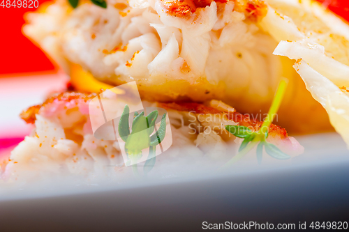 Image of sea bream fillet butter pan fried