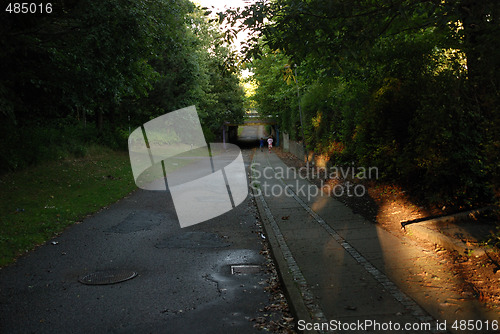 Image of Cycle Path with Tunnel 