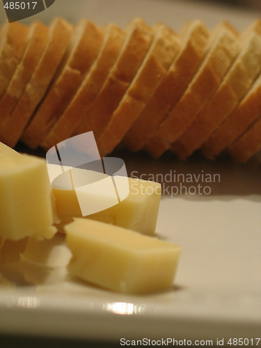 Image of bread and cheese