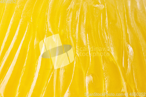 Image of lemon pulp macro