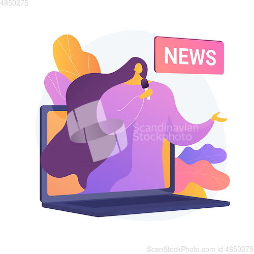 Image of News vector concept metaphor