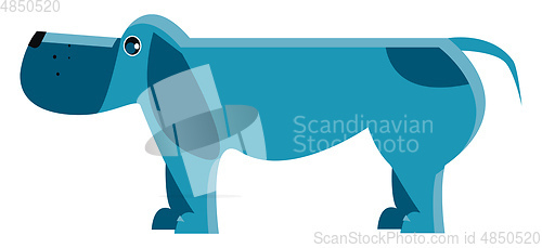 Image of A spaniel dog vector or color illustration