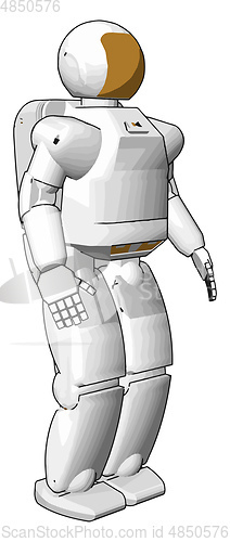 Image of A space toy vector or color illustration