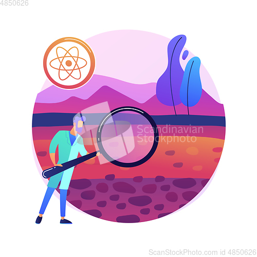 Image of Soil science abstract concept vector illustration.