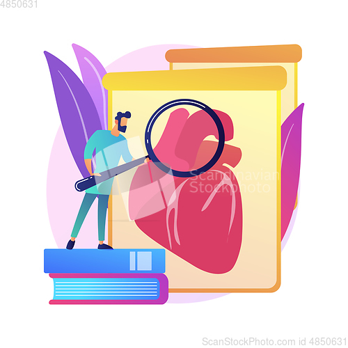 Image of Lab-grown organs abstract concept vector illustration.