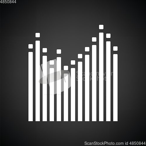 Image of Graphic equalizer icon