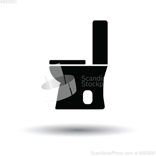 Image of Toilet bowl icon