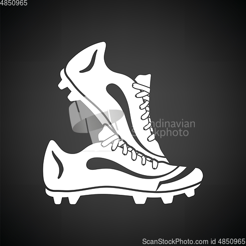 Image of Pair soccer of boots  icon