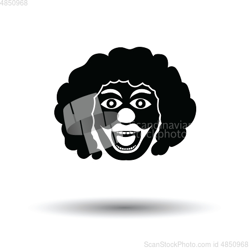 Image of Party clown face icon