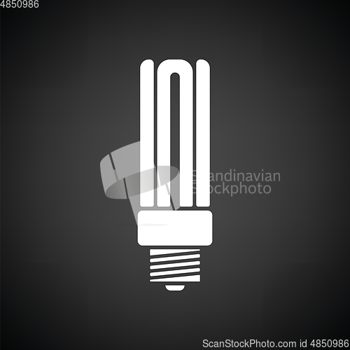 Image of Energy saving light bulb icon