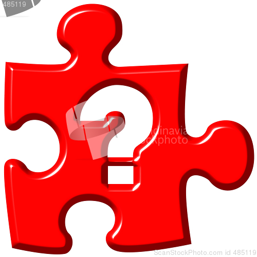 Image of Question mark puzzle piece