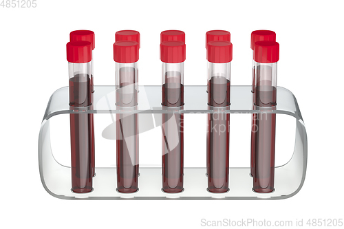 Image of Test tubes with blood