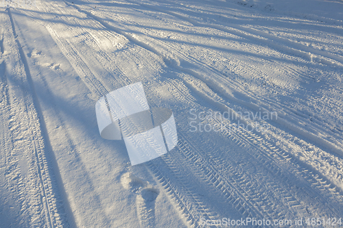 Image of Road under the snow