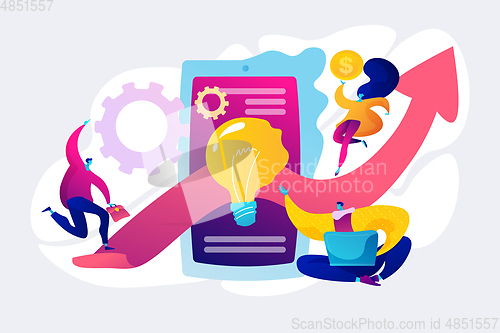 Image of Productivity concept vector illustration.