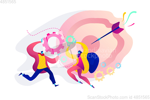 Image of Collaboration concept vector illustration.