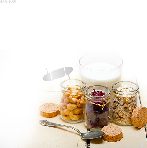 Image of healthy breakfast ingredients