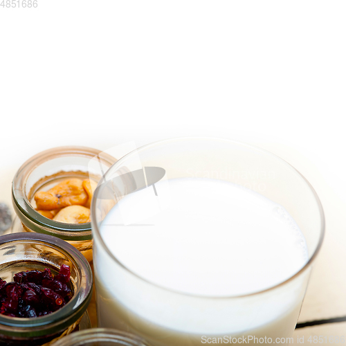 Image of healthy breakfast ingredients
