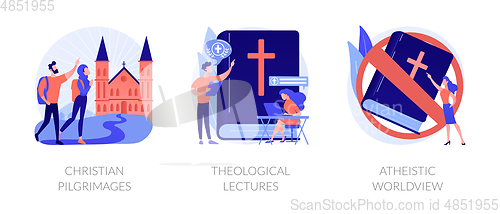 Image of Religion vector concept metaphors