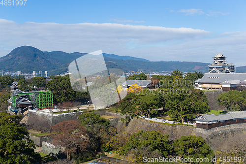 Image of Kumamoto Castle in Japan