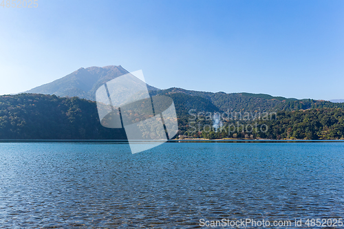Image of Beautiful landscape and sunny day