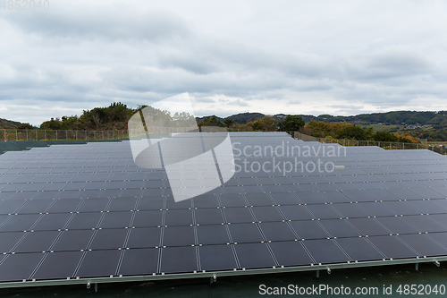 Image of Solar panel station