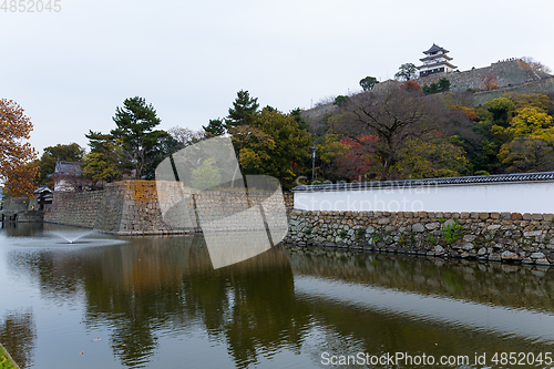 Image of Japanese Marugame Castle in Japan