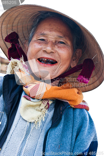 Image of Vietnamese woman (editorial)