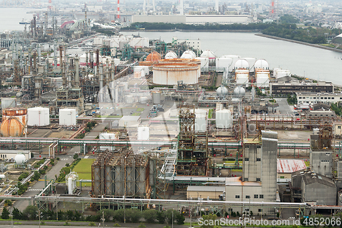 Image of Petrochemical plant in yokkaichi city