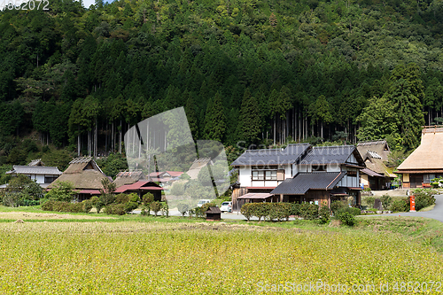 Image of Miyama village in Kyoto of japan