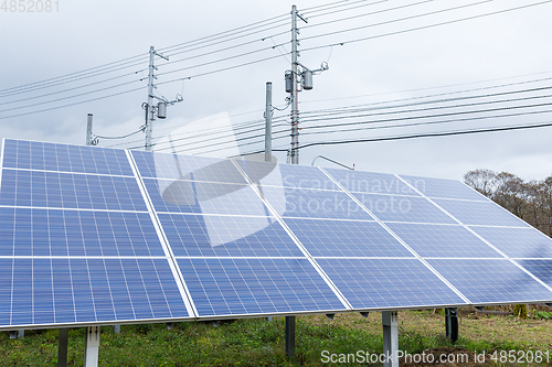 Image of Solar power station