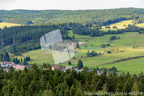 Image of national park landscape Czech Canada