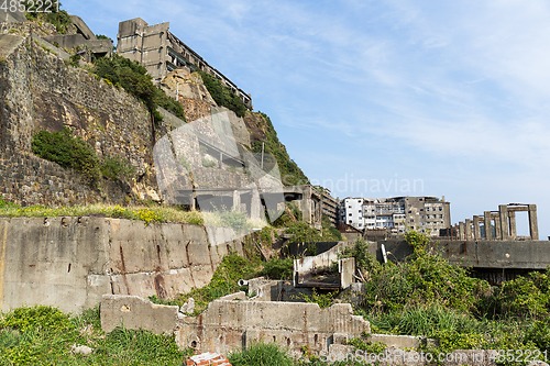 Image of Battleship Island in Japan