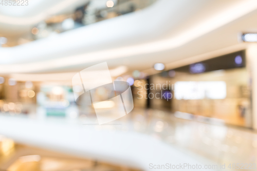 Image of Blur view of shopping department store
