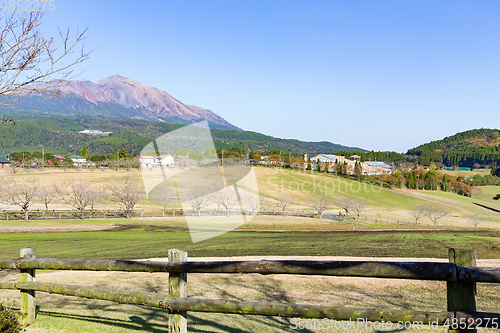Image of Pasture and mountain Kirishima