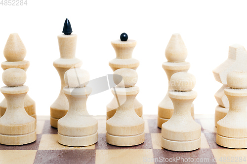 Image of Black and white chess