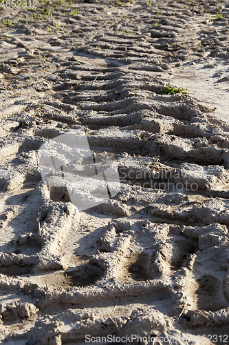 Image of tractor print