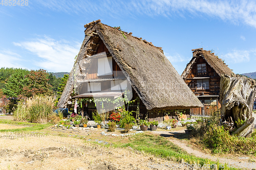 Image of Japanese Shirakawago village