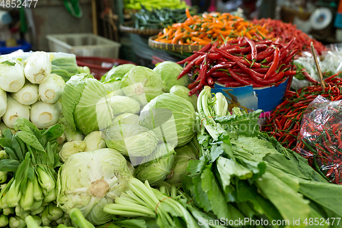 Image of Variety of fresh fruit and vegetables