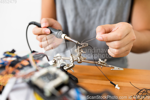 Image of Drone building